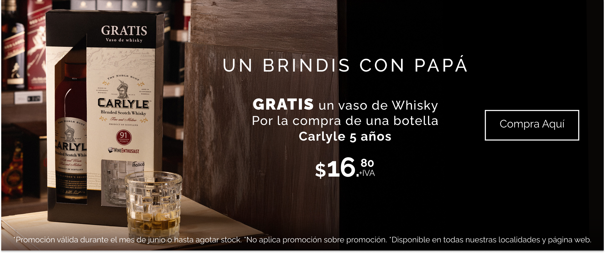 PROMO CARLYLE 5 AÑOS
